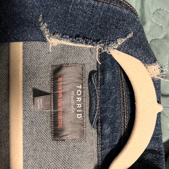 Distressed Jean Jacket - Picture 3 of 3